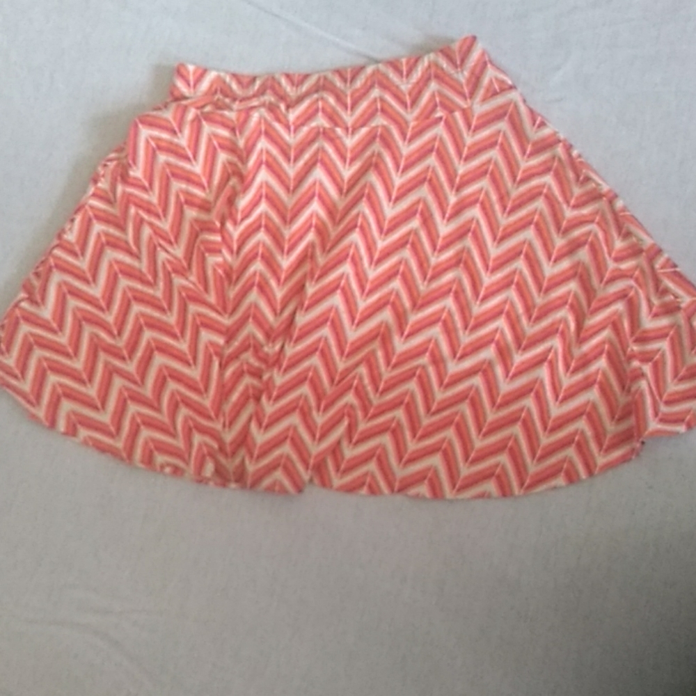 Lands End Kids print skirt